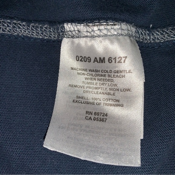 *READ DESCRIPTION Columbia Mens Blue Long Sleeve Crew Neck Pullover Sz Med - Picture 6 of 7